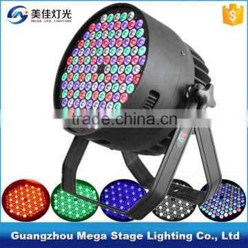 120pcs 3w rgbw dmx color mixing led stage light high lumen par lighting