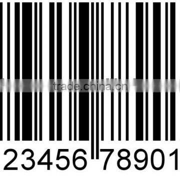 Fancy Bar Code Sticker