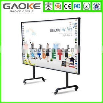 96 inch dual touch Interactive Whiteboard mobile stand or wall mounting bracket made in China