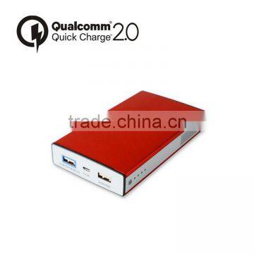 2016 New Arrival 12000mah QC3.0 Power Bank For iPhone 7