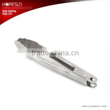 HS-FT203 Best sell stainless steel kitchen tong