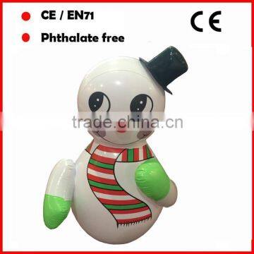 Christmas toys for kids inflatable snowman for sale in supermarket