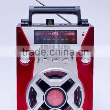 Super Bass Digital Display Portable Stage Karaoke World Receiver Radio photo-2
