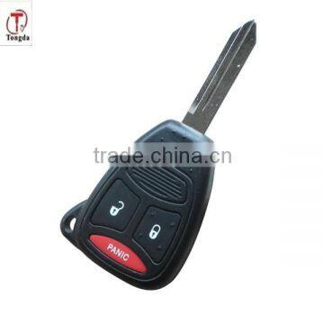 Top sale 2+1B remote key case for Dodge and CHRYSLER Jeep