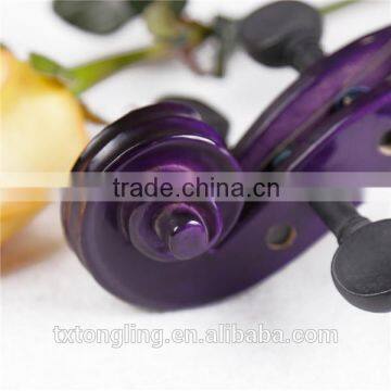 (TL-VP01A )Colored Plywood Vioin Universal Violin Manufacture Colorful Violins With Cases photo-5
