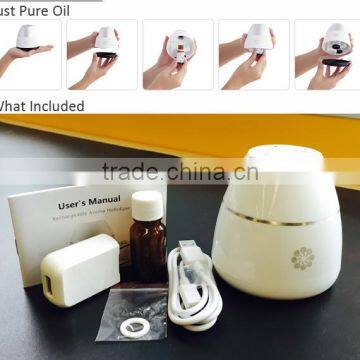 Waterless Aroma Nebulizer Cordless Aromatherapy Essential Oil Diffuser photo-2