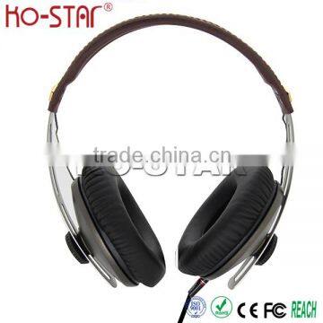 Most Popular Wholesale Best Driver Super Sound Music Retro Headphone With In-line Microphone or Detachable Microphone photo-5