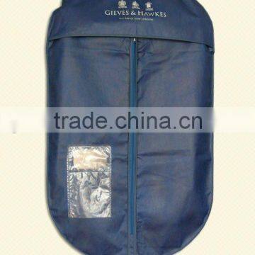 Zippered Non Woven Suit Cover Suit Packing Bag