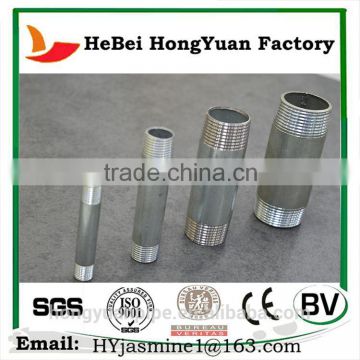 BSPT Thread Nipple China Supplier Carbon Steel Pipe Fitting