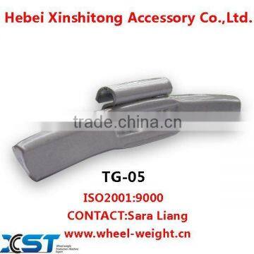 fe steel clip-on wheel weights for car