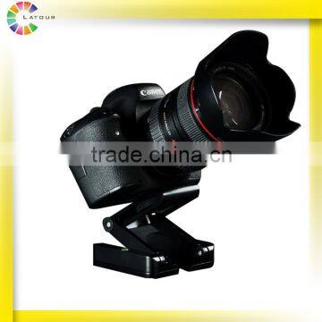 Factory Wholesale Aluminum CNC Camera Tripod Fordable Cradle Head Mount for DSLR