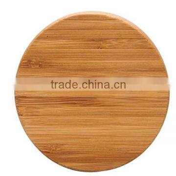 Personalized Solid Environmental Round Bamboo Ashtray photo-4