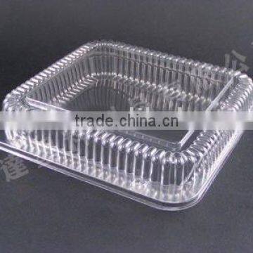 bread tray,plastic food tray, disposable cake tray, blister clamshell,sandwich combo tray,cake or deli container,cake punnet