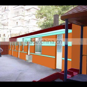 Decorative operable Aluminum composite panel curtain wall