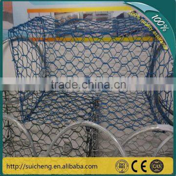 Direct factory pvc coated gabion box/gabion wire mesh box/welded gabion box