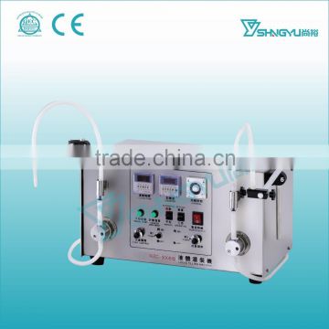 China Alibaba hot sale new condition small pump manual liquid filling machine