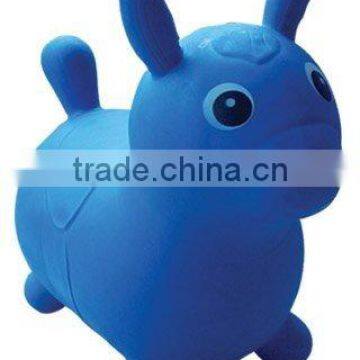 plastic donkey (inflatable toy)