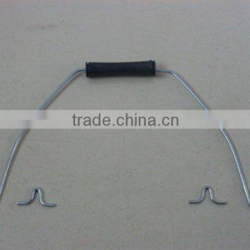 Bucket Handle--Metal with Rubber Tube