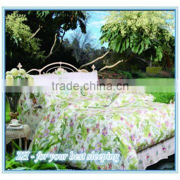 Hot Selling Products Summer Embossed Printed Microfiber Quilt