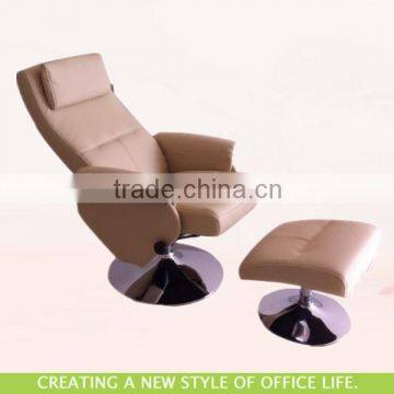 2014 modern recliner tv chair with footrest K-1815