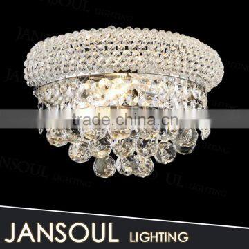 zhongshan chic hot new beautiful colorful compound hotel corridor top crystal chandelier ball string wall lighting