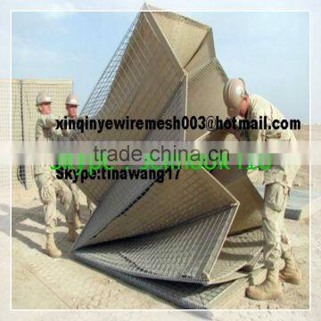 hot dipped galvanized protective structure hesco barriers for military