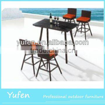 All weather aluminum rattan bar furniture dubai