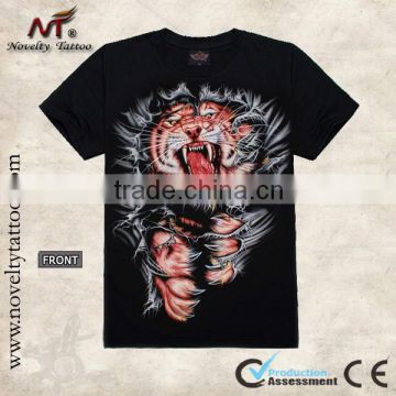 T100257 Tiger Tattoo Designs T shirt