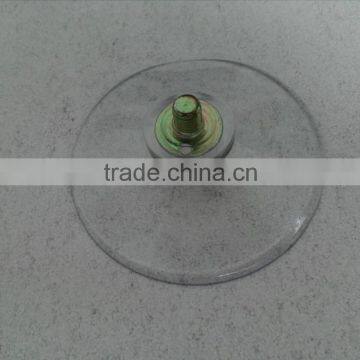 PVC/silicone material glass table suction cups with screw