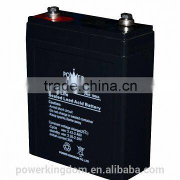 rechargeable battery 2v 100ah SEALED LEAD ACID BATTERY