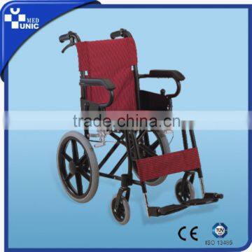 Medical wheel chair, hospital wheelchair, folding wheelchair