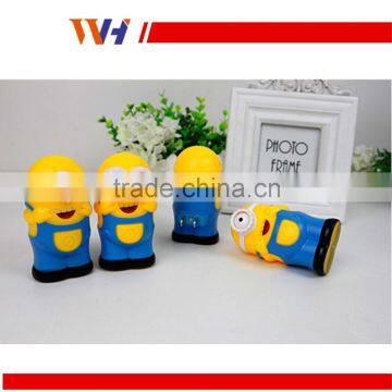 Creative Cartoon Little Yellow Man Shape Energy Saving Lamp photo-3