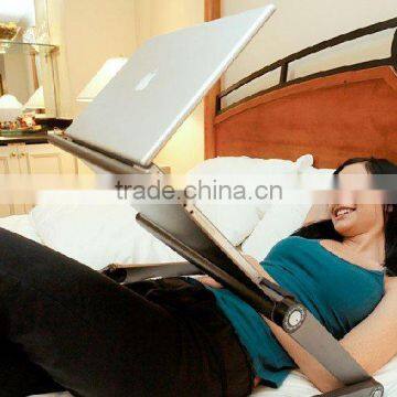 Adjustable wooden Laptop Table/ Laptop Computer Desk Portable Bed Tray Book Stand