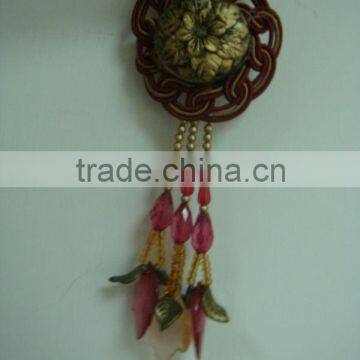 flower curtain tassel