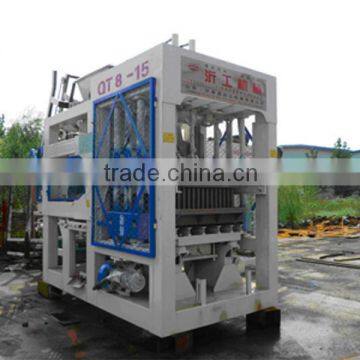 QT8-15 concrete block making machine