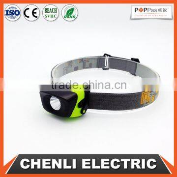 Poppas T10 3AAA battery operated headlamp camping running outdoor waterproof walking head light
