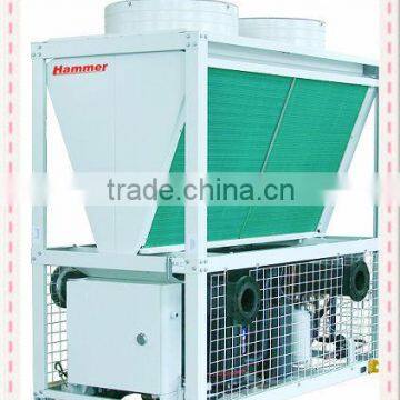 HVAC modular air cooled scroll heat pump