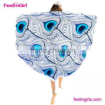 Indian Mandala Round Roundie Tapestry With Freenz Wall hanging Decor Yoga Mat Beach Throw Towel