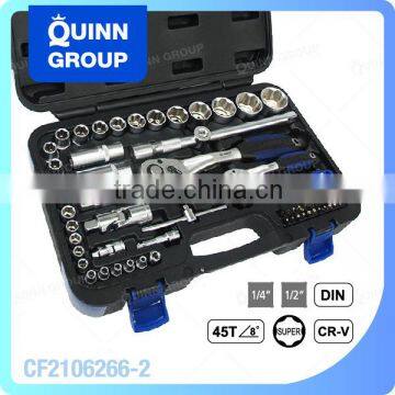 66-PC 1/4" & 1/2" Dr. Professional CR-V Machine Tools
