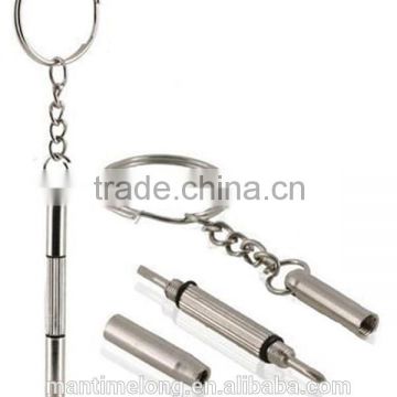 mini screwdriver keychain screwdriver function phillips screwdriver