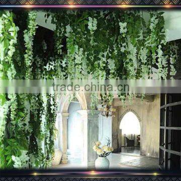 Party Hall Decoration White Wisteria Plant photo-3
