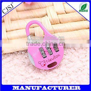 Wholesale price high quality zinc alloy lock suitcase safety lock