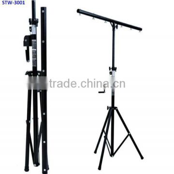 super quality led lighting winch up stand load 60KG tripod speaker crank stand