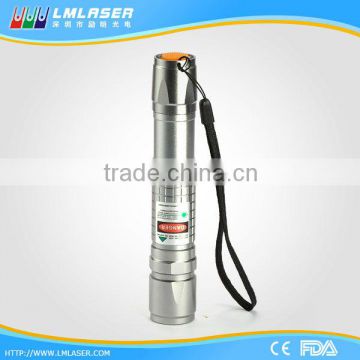 532nm 50mw green laser pointer burning match adjustable