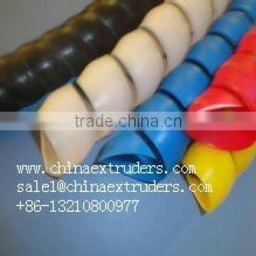 Plastic PP PE hydraulic winding tubing case production line equipmentne