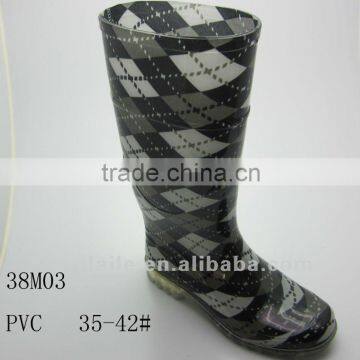 PVC Women Rain Shoes