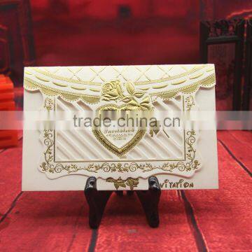 Discount wedding Gifts & Crafts invitation cards/ Israel pearl paper wedding cards