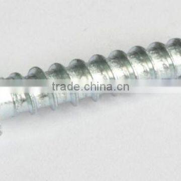 Carbon Steel Hexagon Head Wood Screws Blue White Zinc photo-2