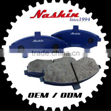 Taiwan Nashin carbon fiber eco-friendly, low dust, low noise brake pad