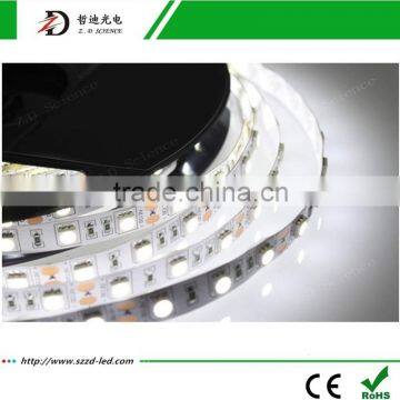 DC 12V 60LED White Color Non-waterproof Flexible Cuttable LED Strip Light